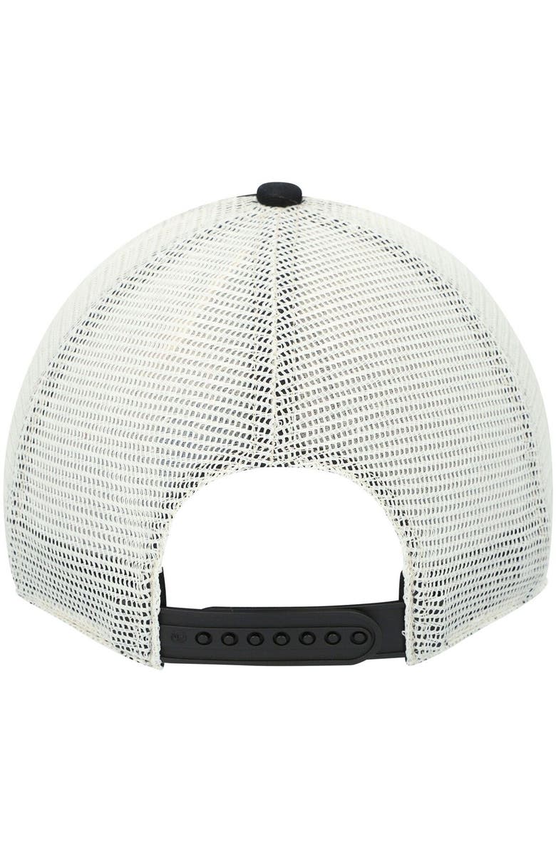 '47 Men's '47 Black/White New Orleans Saints Morgantown Trucker Clean Up Snapback Hat, Alternate, color, 