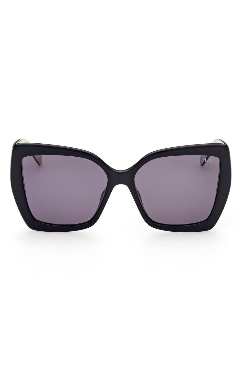 Emilio Pucci 58mm Butterfly Sunglasses, Main, color,