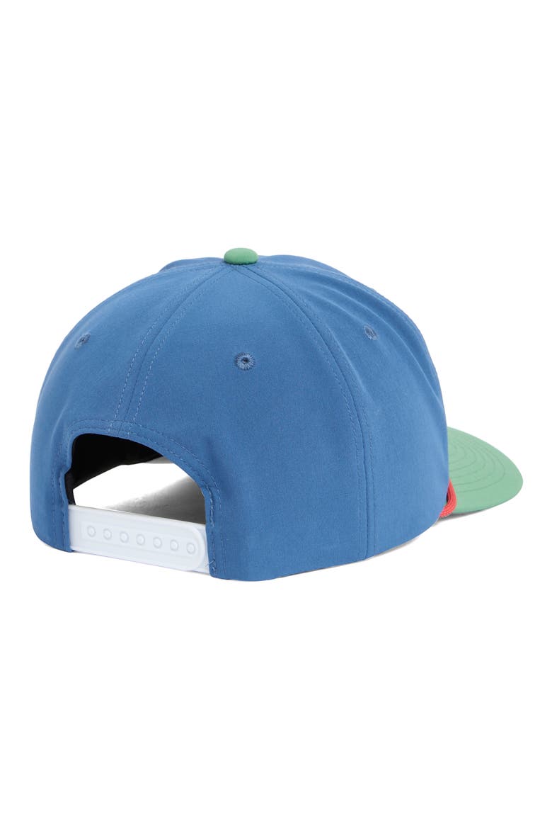 Patch Snapback Cap, Alternate, color, BLUE/ GREEN