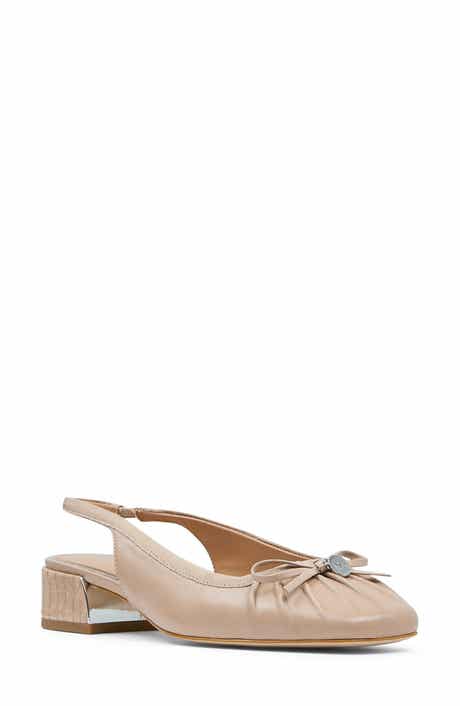 Dara Slingback Square Toe Pump