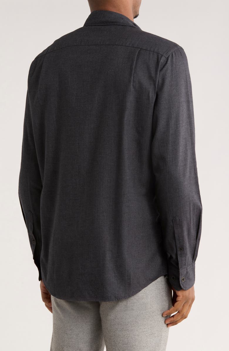 Rodd & Gunn Harveys Sport Fit Button-Up Shirt, Alternate, color, Asphalt