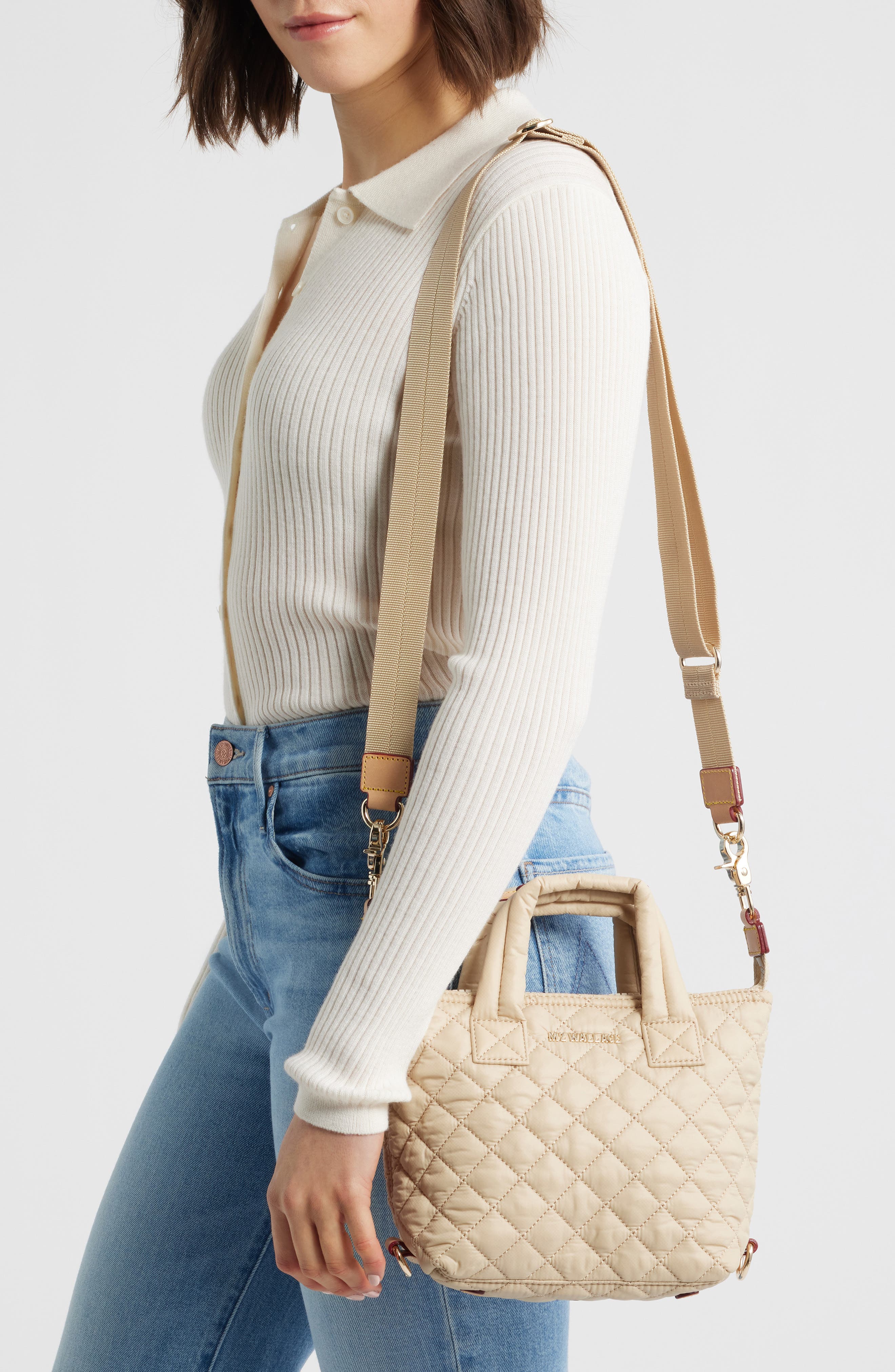 Micro Sutton Tote, Alternate, color, BUFF