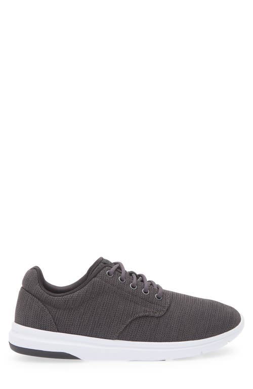 Travismathew The Daily Ii Knit Sneaker In Heather Grey Pinstripe