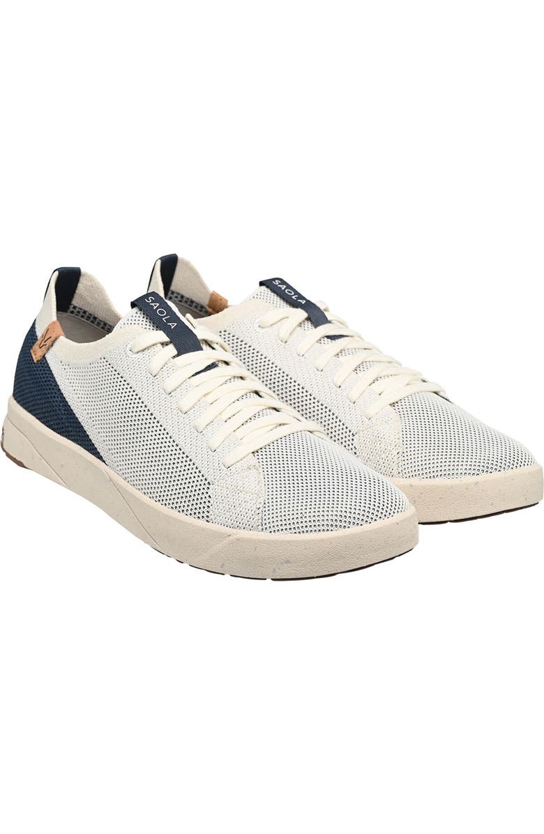 Saola Cannon Knit 2.0 Shoe - Men's, Alternate, color, White/Navy