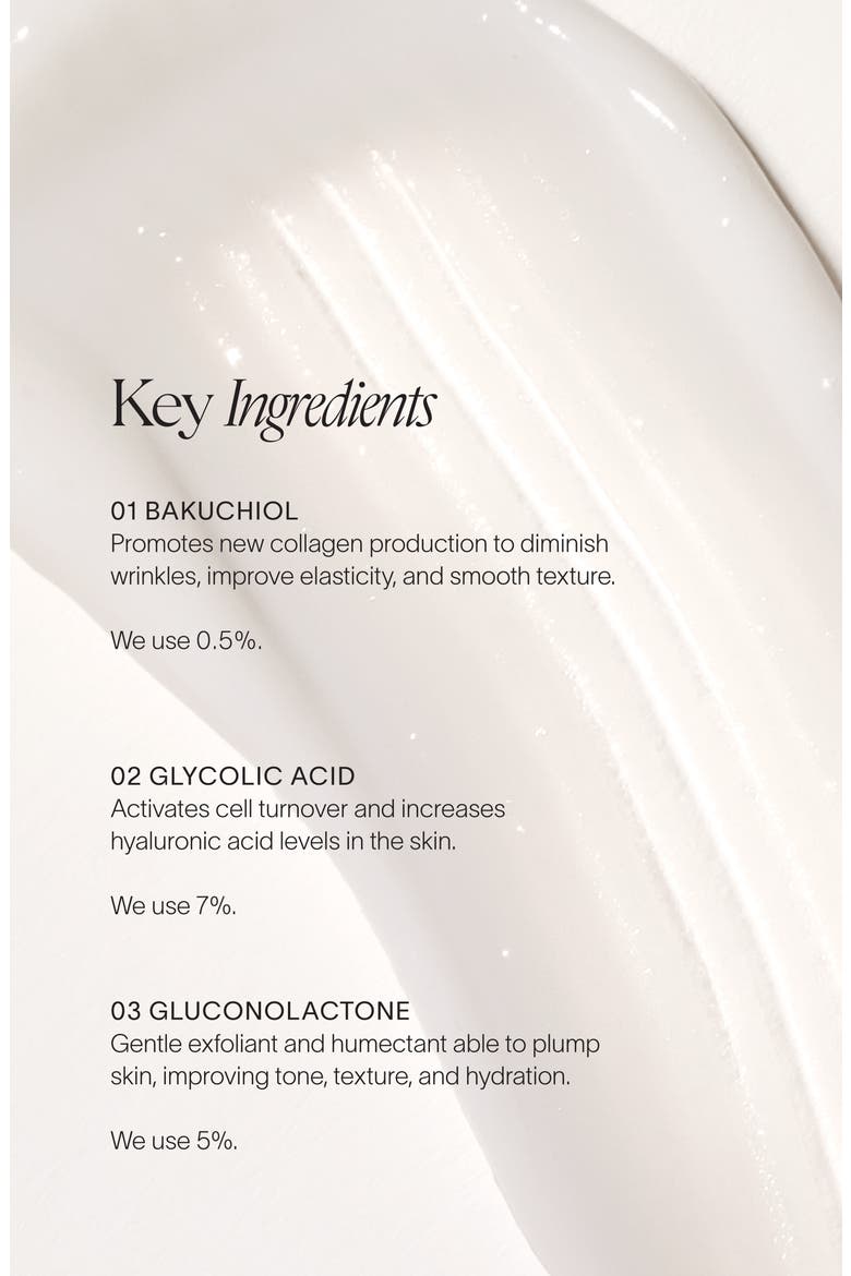 Glycolic + Bakuchiol Smoothing Body Treatment, Alternate, color, NO COLOR