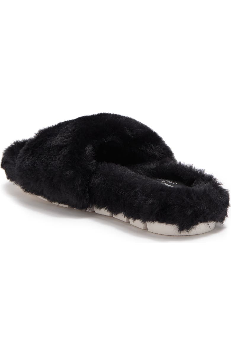 JSlides Leelee Faux Fur Slipper, Alternate, color,