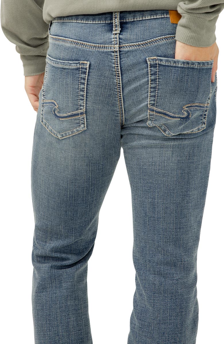 Silver Jeans Co. Jace Slim Bootcut Jeans, Alternate, color, Acton