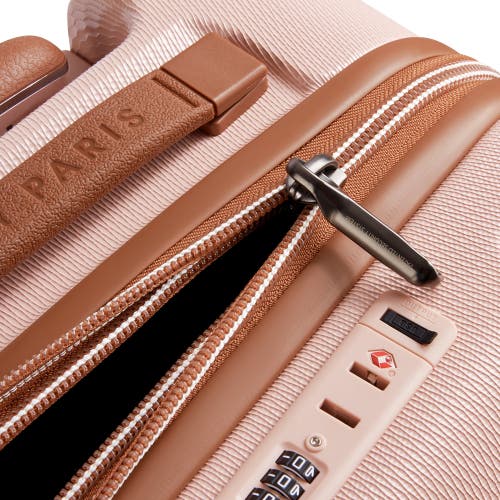 Delsey Paris Chatelet Air 2.0 Carry On 21 Inch Hardside Luggage With Spinner Wheels In Blush