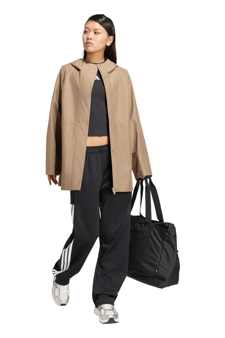 Essentials Rain Parka, Alternate, color, BEIGE