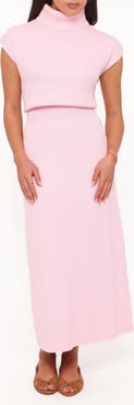 Petal & Pup Avalon Turtleneck Midi Dress