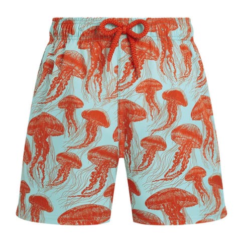 Boys Stretch Swim Trunks Jellyfish Dance