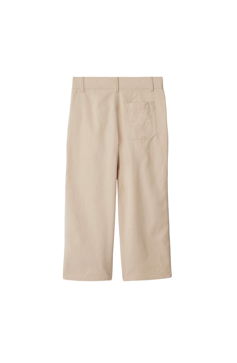 Burberry Cotton Blend Trousers, Alternate, color, 
