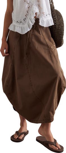 Free People ★ Willow Poplin Midi Skirt Free People Willow Poplin Midi Skirt | Nordstrom