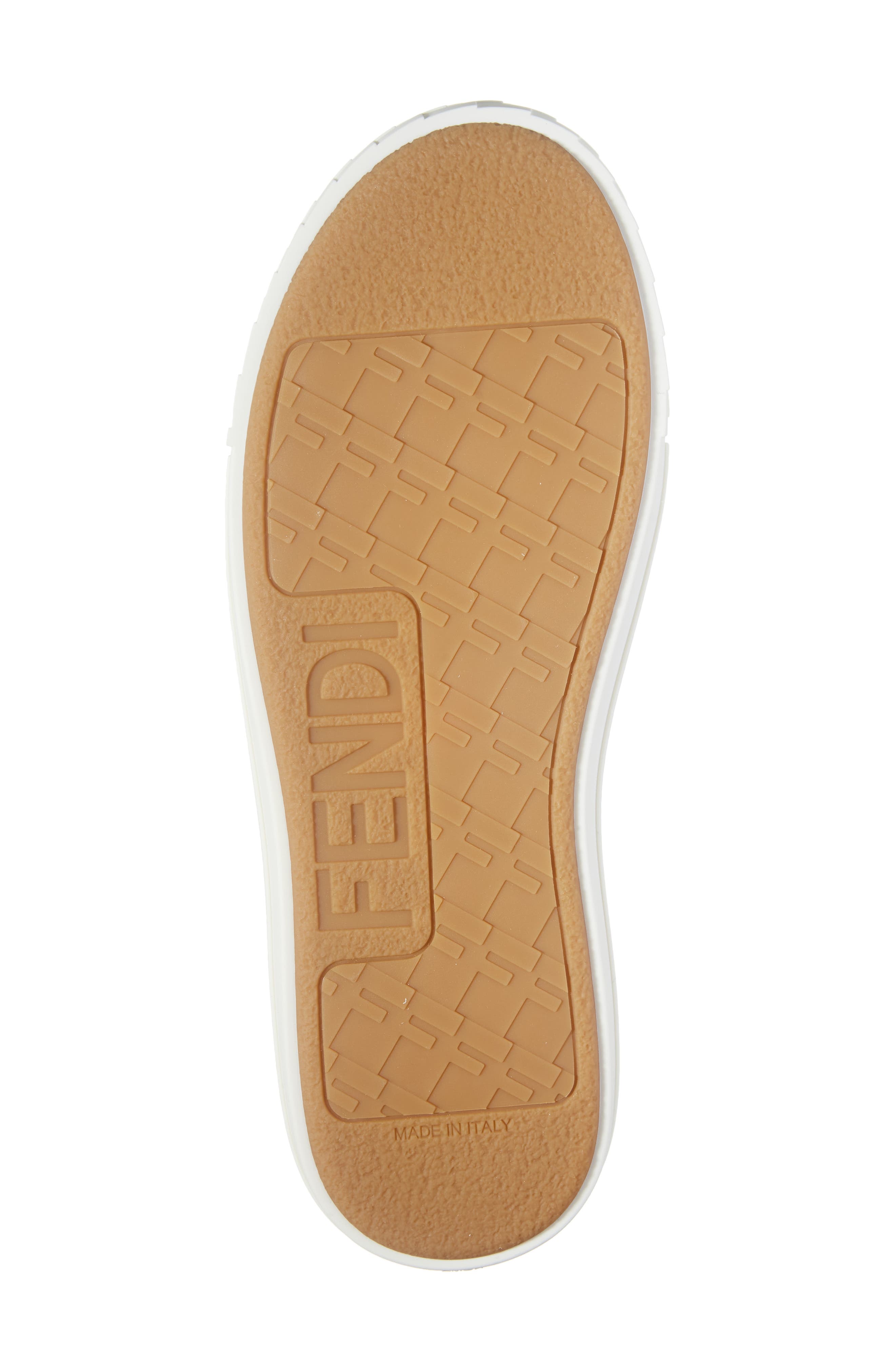 Fendi FF Domino Sneaker, Alternate, color, Tobacco Nero