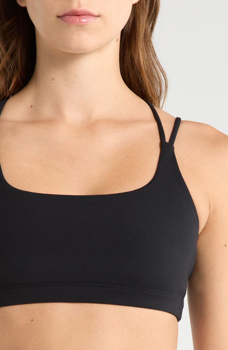 MPG Cloud Strappy Sports Bra, Alternate, color, Black