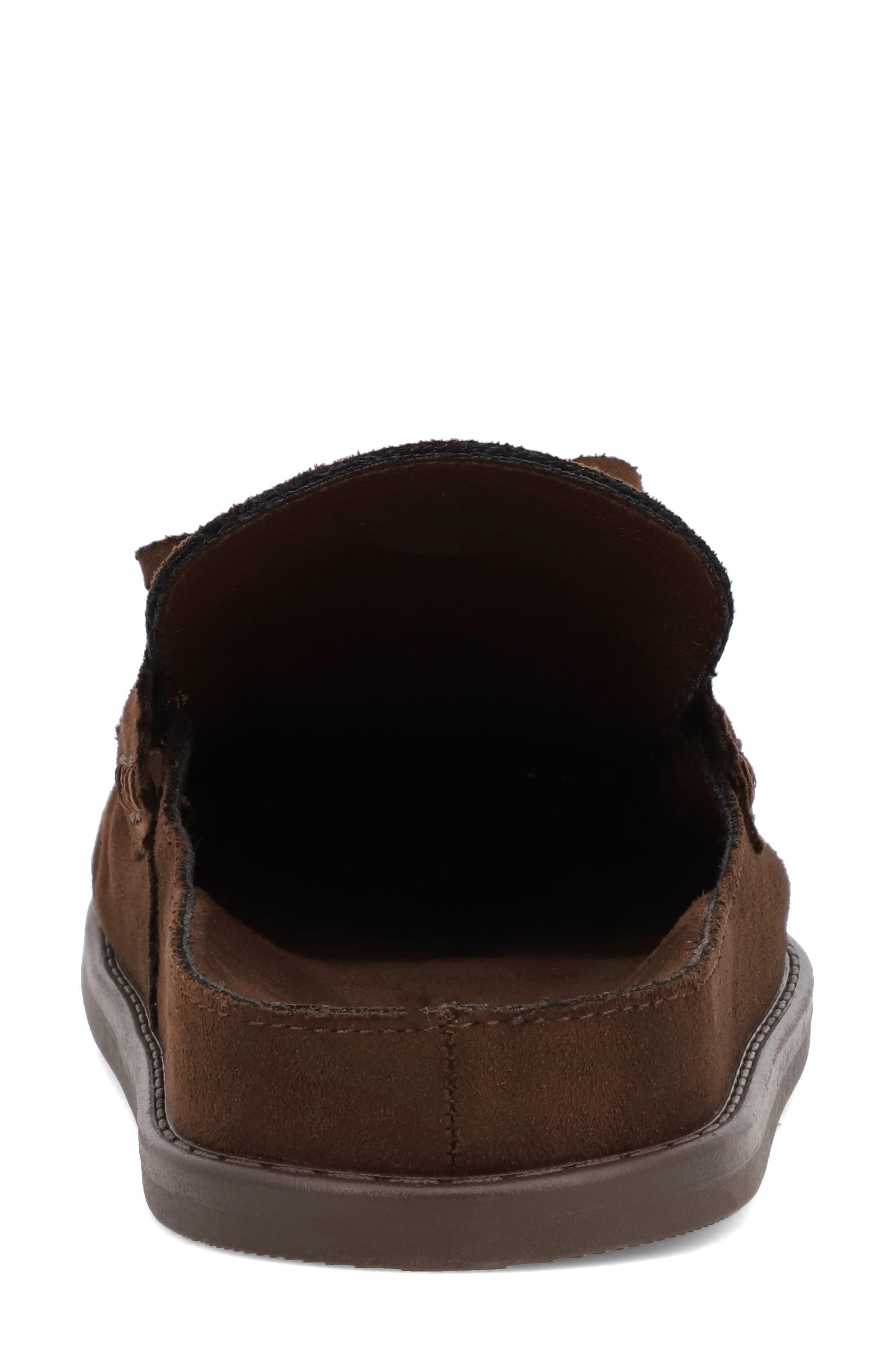 Nesha Tassel Mule, Alternate, color, CHOCOLATE