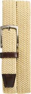 Johnston & Murphy Braided Stretch Belt