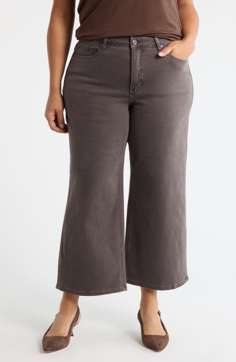 Bayeas Straight Leg Ankle Jeans, Main, color, Gray