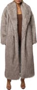 JLUXLABEL Aspen Days Faux Fur Coat