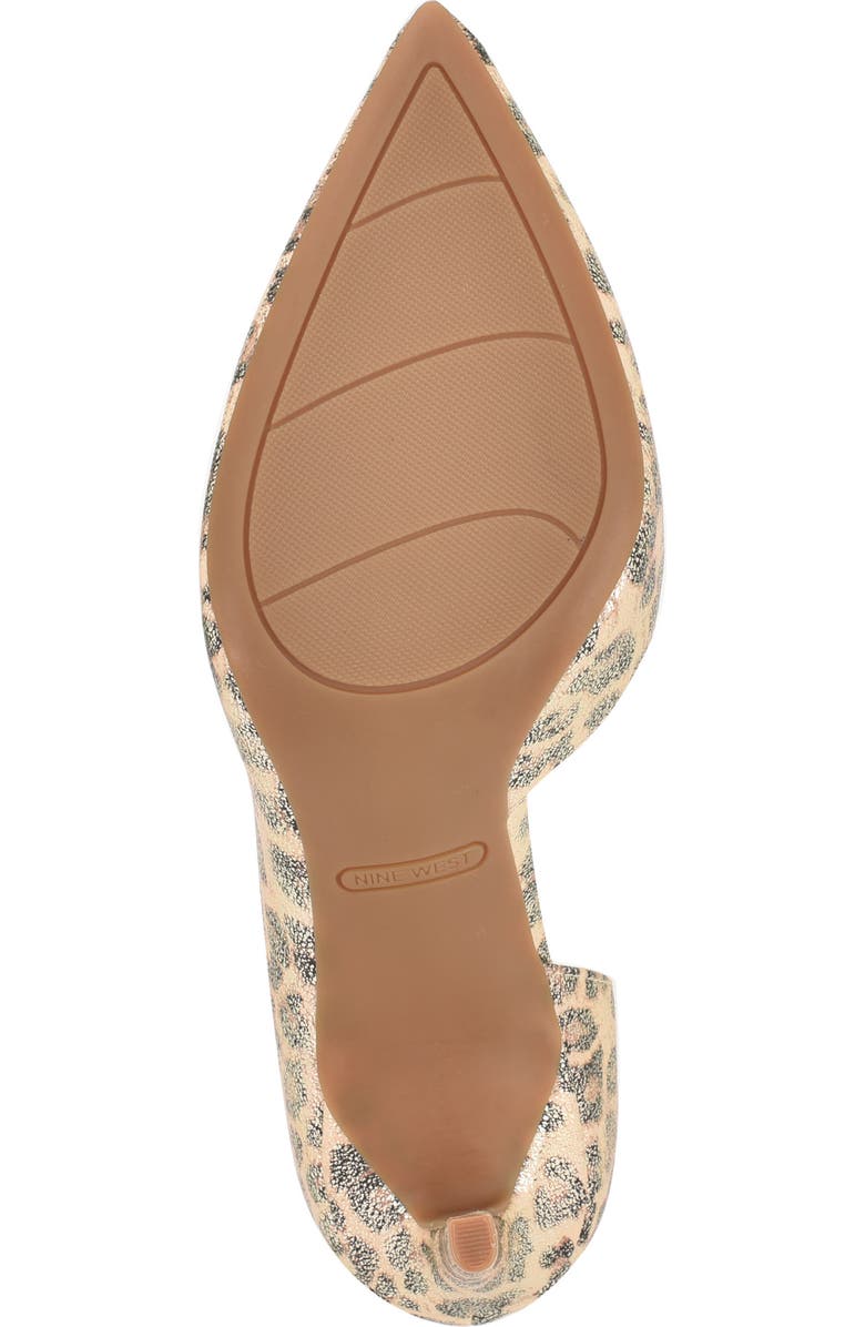 Nine West Everytime d'Orsay Pointed Toe Pump, Alternate, color, Gold 710