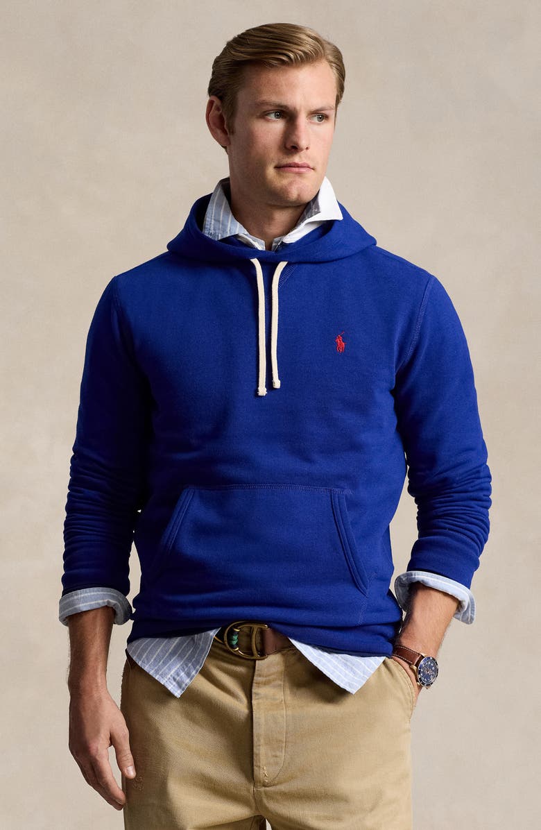 Polo Ralph Lauren Cotton Blend Hoodie, Alternate, color, 