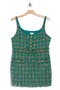 selected Green Windowpane Tweed