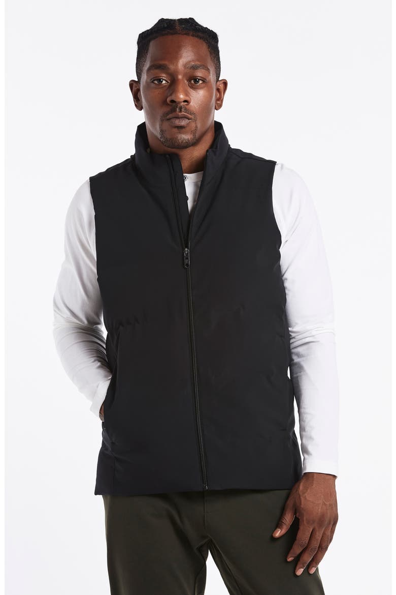 Better Than Down Water Repellent Vest, Alternate, color, BLACK