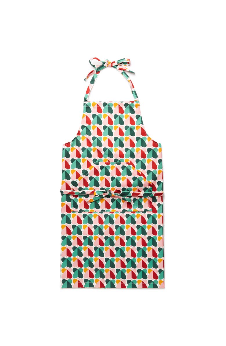 La DoubleJ Apron With Pocket Farfalle Multicolor, Main, color,