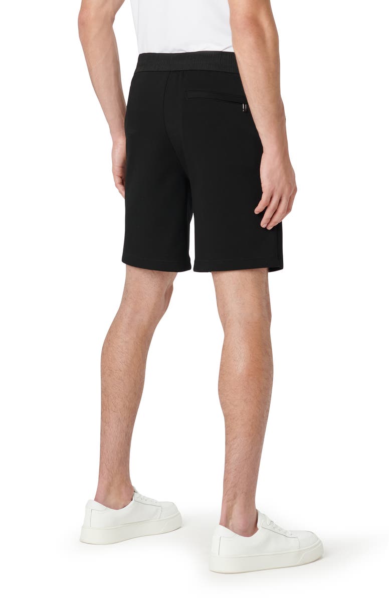 Bugatchi Flat Front Knit Shorts, Alternate, color, 