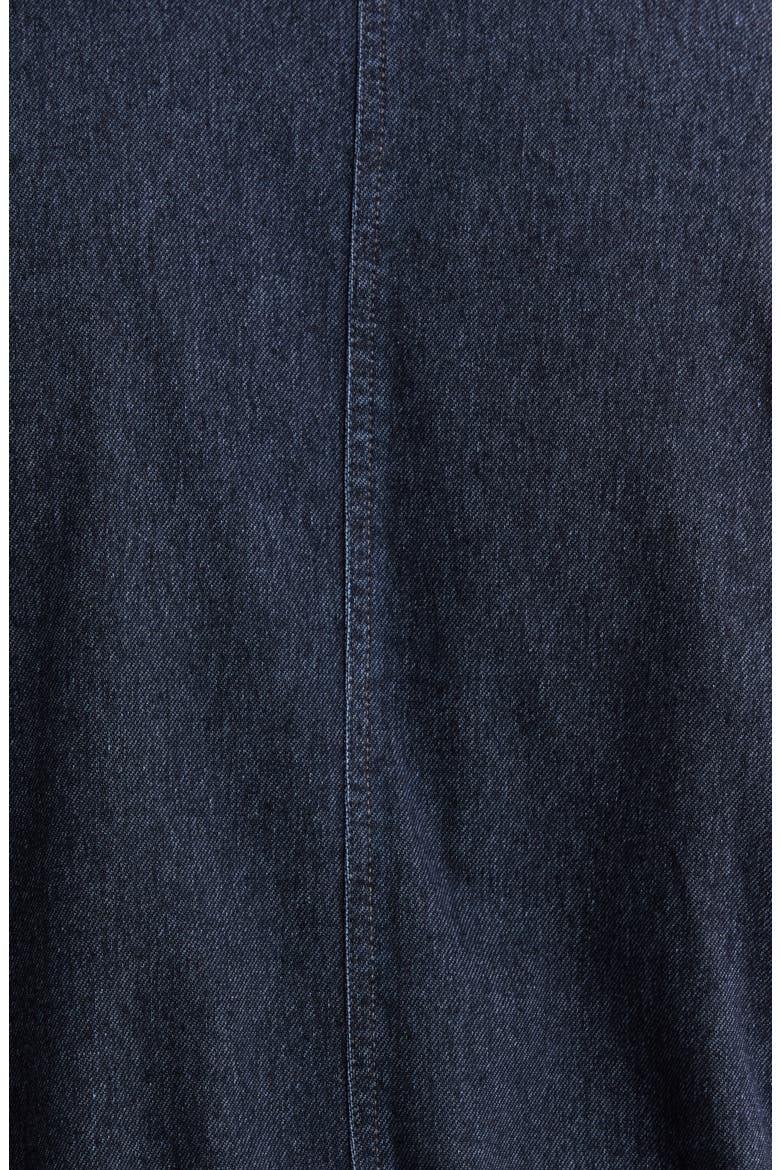 Classic Collar Ankle Jumpsuit, Alternate, color, DARK WASH
