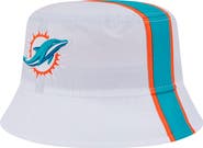 New Era Men's New Era White Miami Dolphins Helmet Bucket Hat