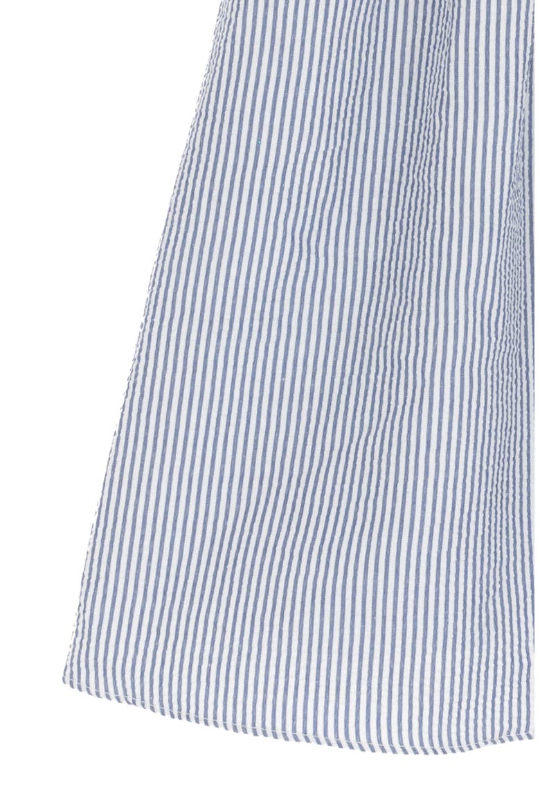 Kids' Stripe Seersucker Dress, Alternate, color, BLUE