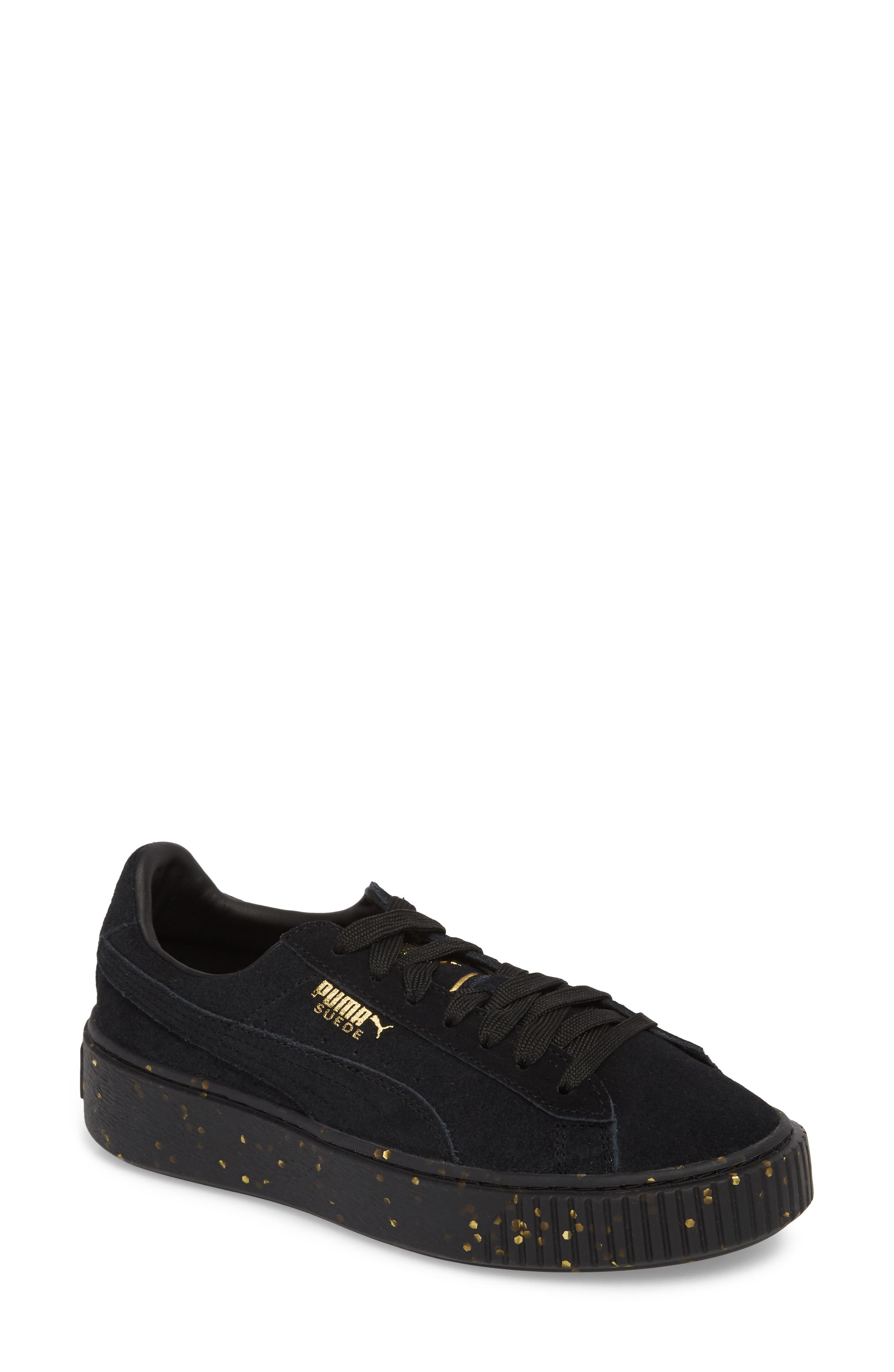 PUMA Suede Platform Sneaker, Main, color, 
