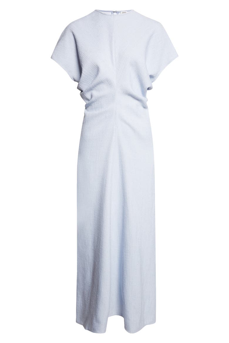 Crinkle Texture Knit Maxi Dress, Alternate, color, SKY