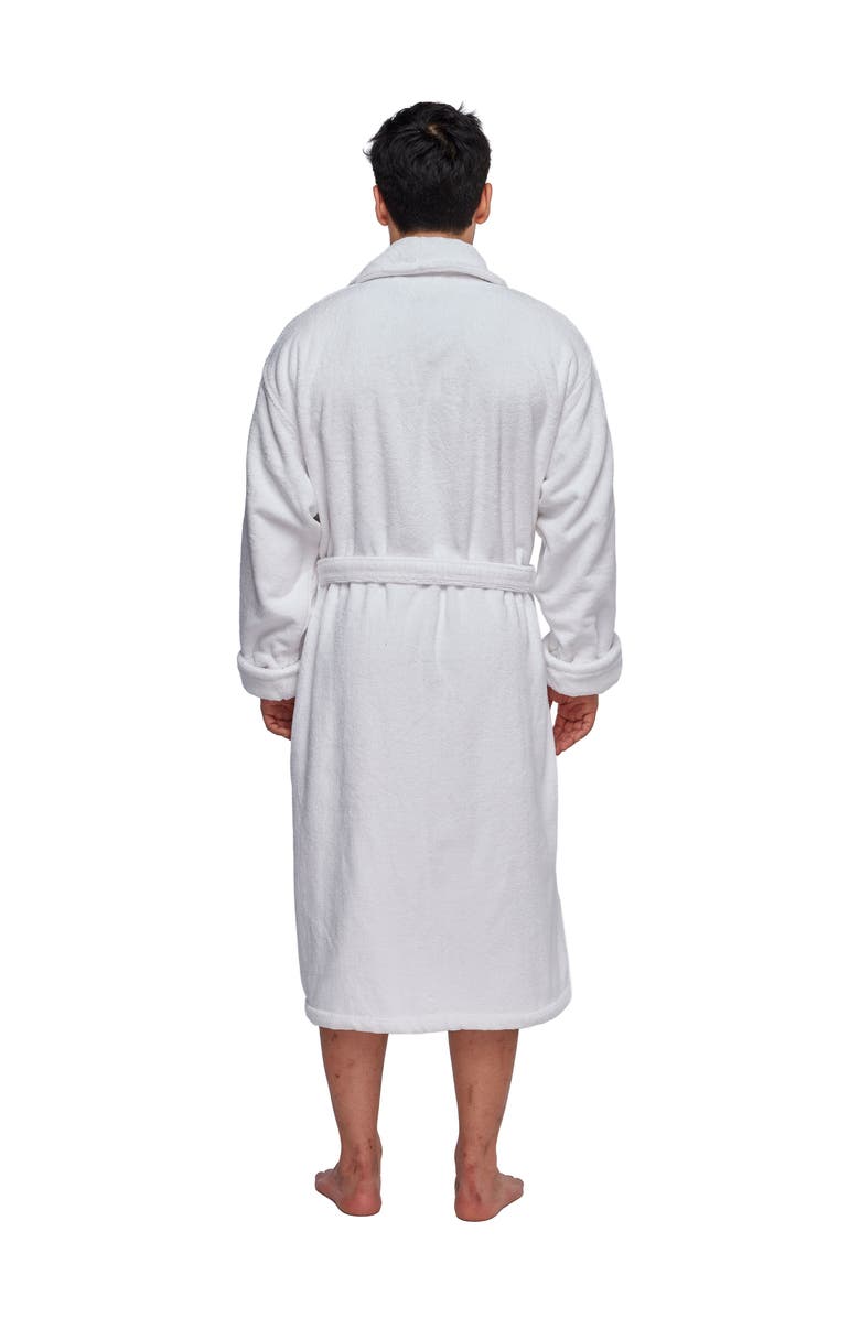 ARUS Men's Luxury Turkish Cotton Heavy Robe, Alternate, color, White