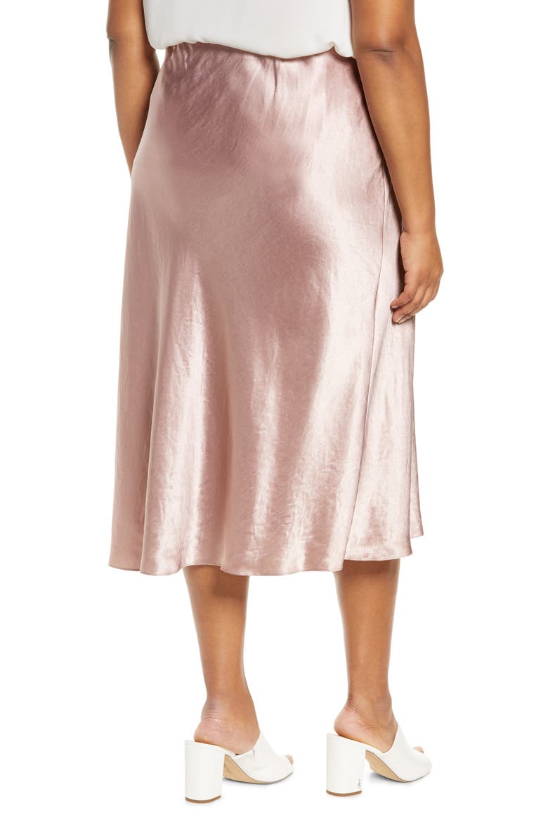 Satin Slip Skirt, Alternate, color, MAVUE ORCHID