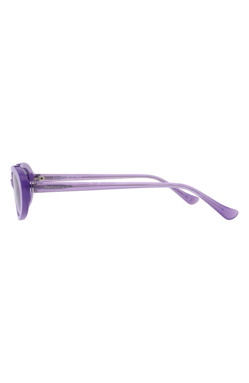 Florence By Mills 52mm Oval Sunglasses In Purple