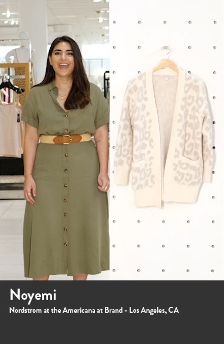 CozyChic<sup>™</sup> Leopard Cardigan, sales video thumbnail