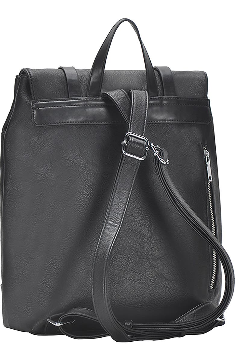 Antik Kraft Schoolboy Faux Leather Backpack, Alternate, color,