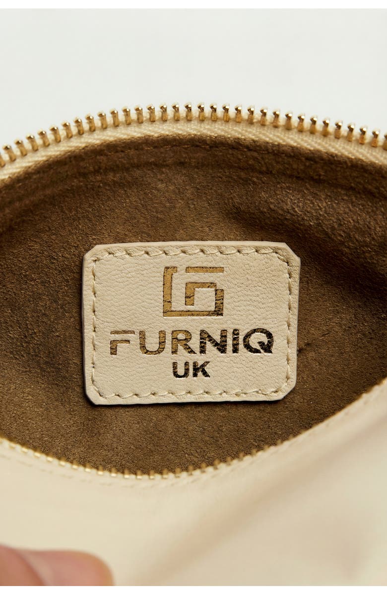 FURNIQ UK Harley Leather Handbag, Alternate, color, Beige