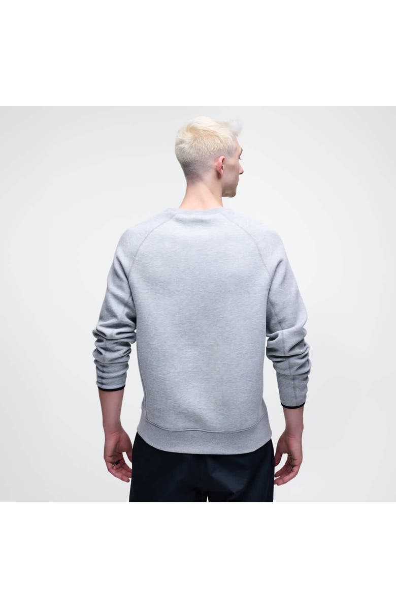 Nike Men's Nike Heather Gray Alabama Crimson Tide Tech Fleece Raglan Sweatshirt, Alternate, color, Heather Gray