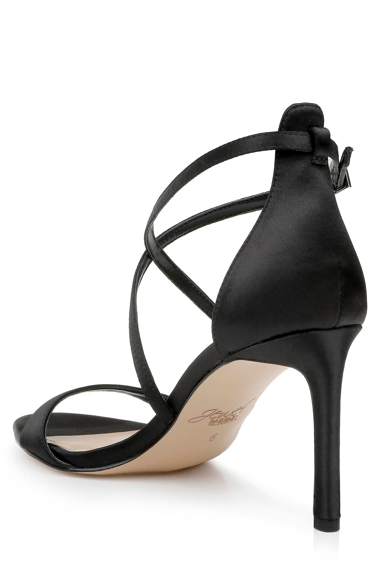 Jewel Badgley Mischka Dimitra Strappy Sandal, Alternate, color, 