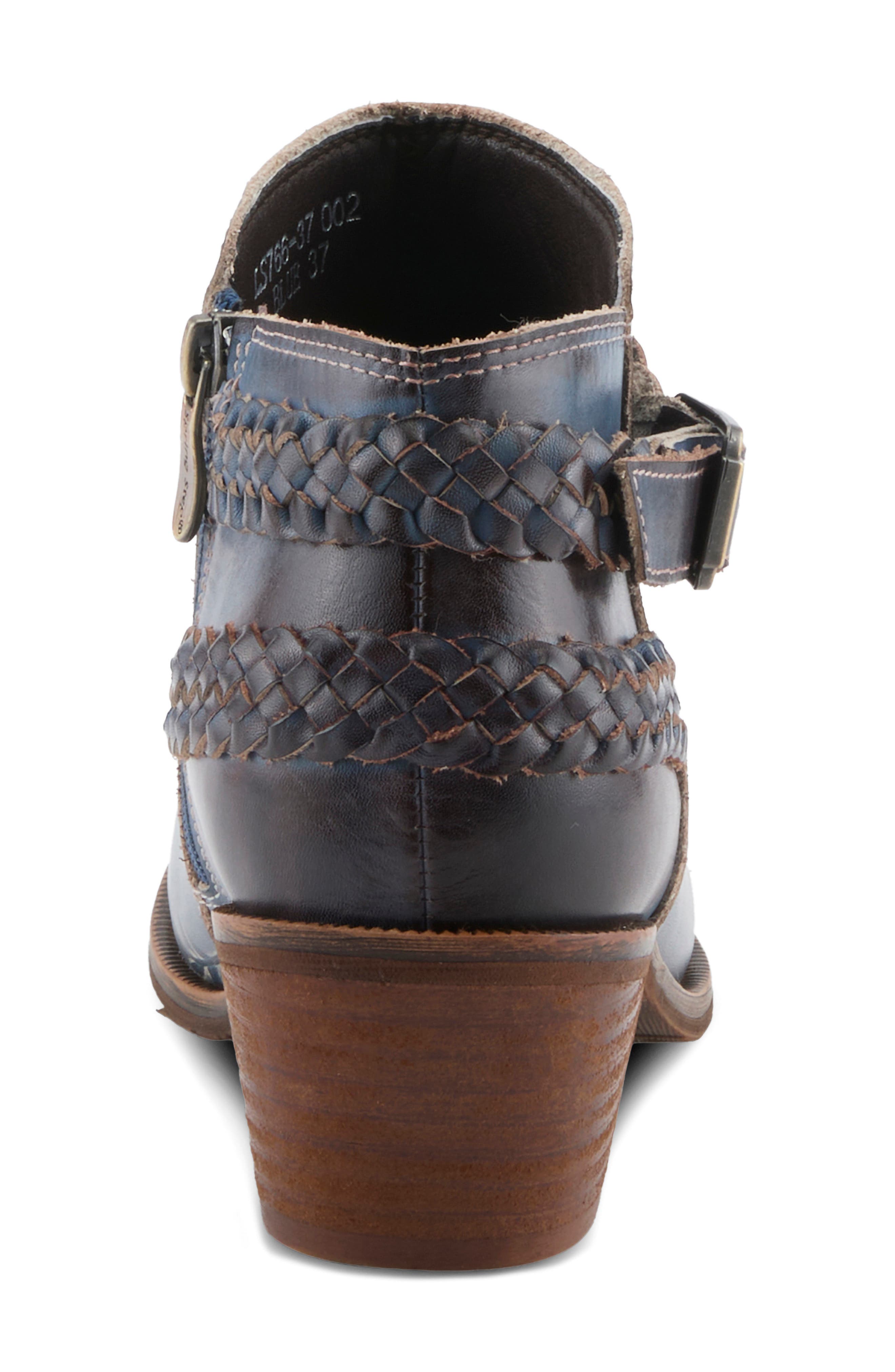 Across Bootie, Alternate, color, BLUE MULTI
