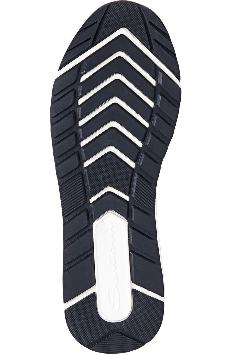 Santoni Leather Sneaker, Alternate, color,