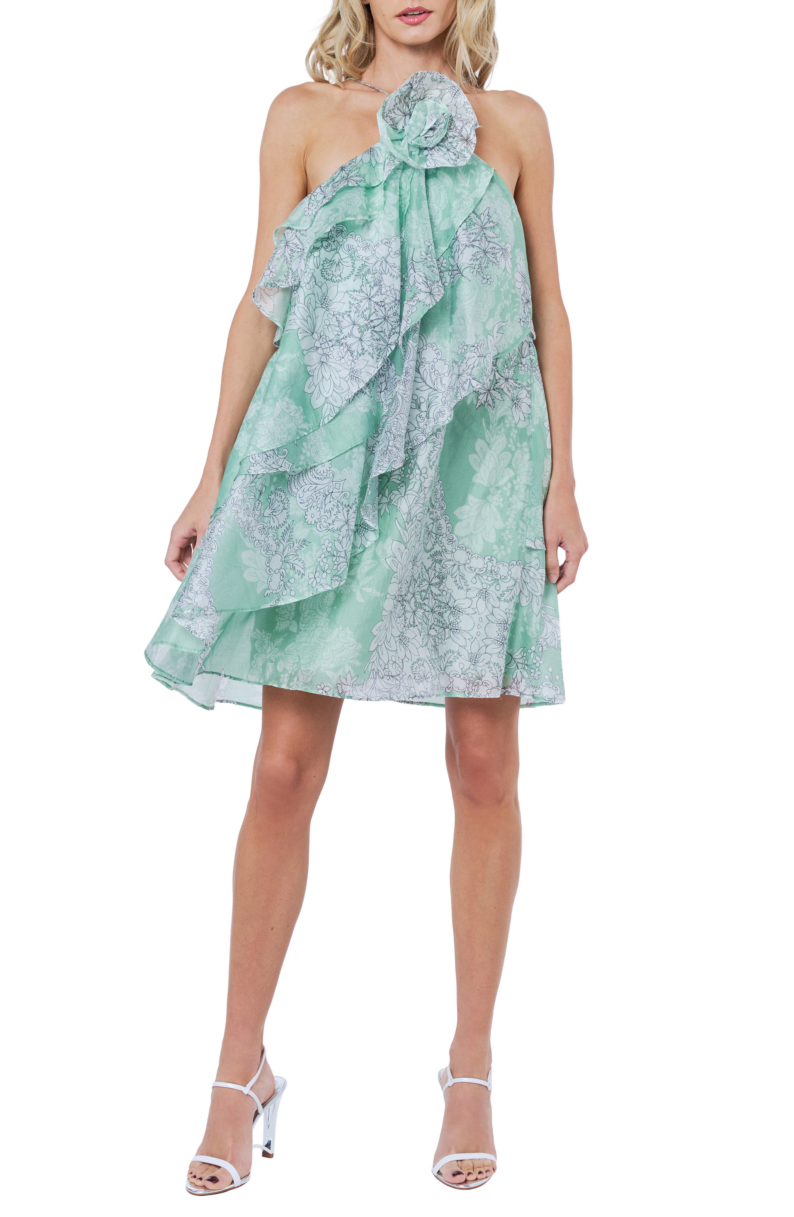 Kaia Tiered Shift Dress - image 1