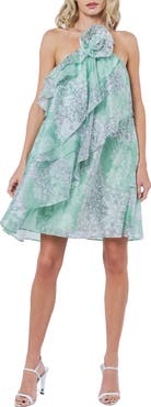 CIEBON Kaia Tiered Shift Dress
