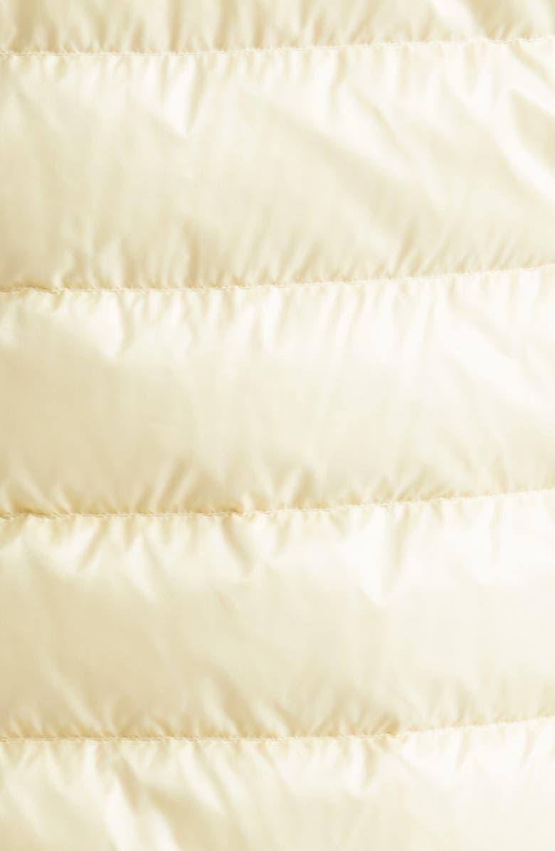 Moncler Glygos Hooded Down Vest, Alternate, color, Yellow