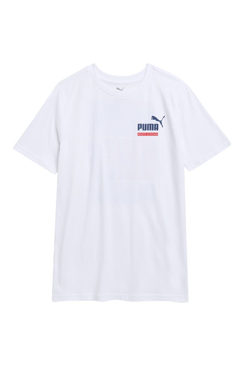 Kids' Recess Graphic T-Shirt, Main, color, WHITE TRADITIONAL