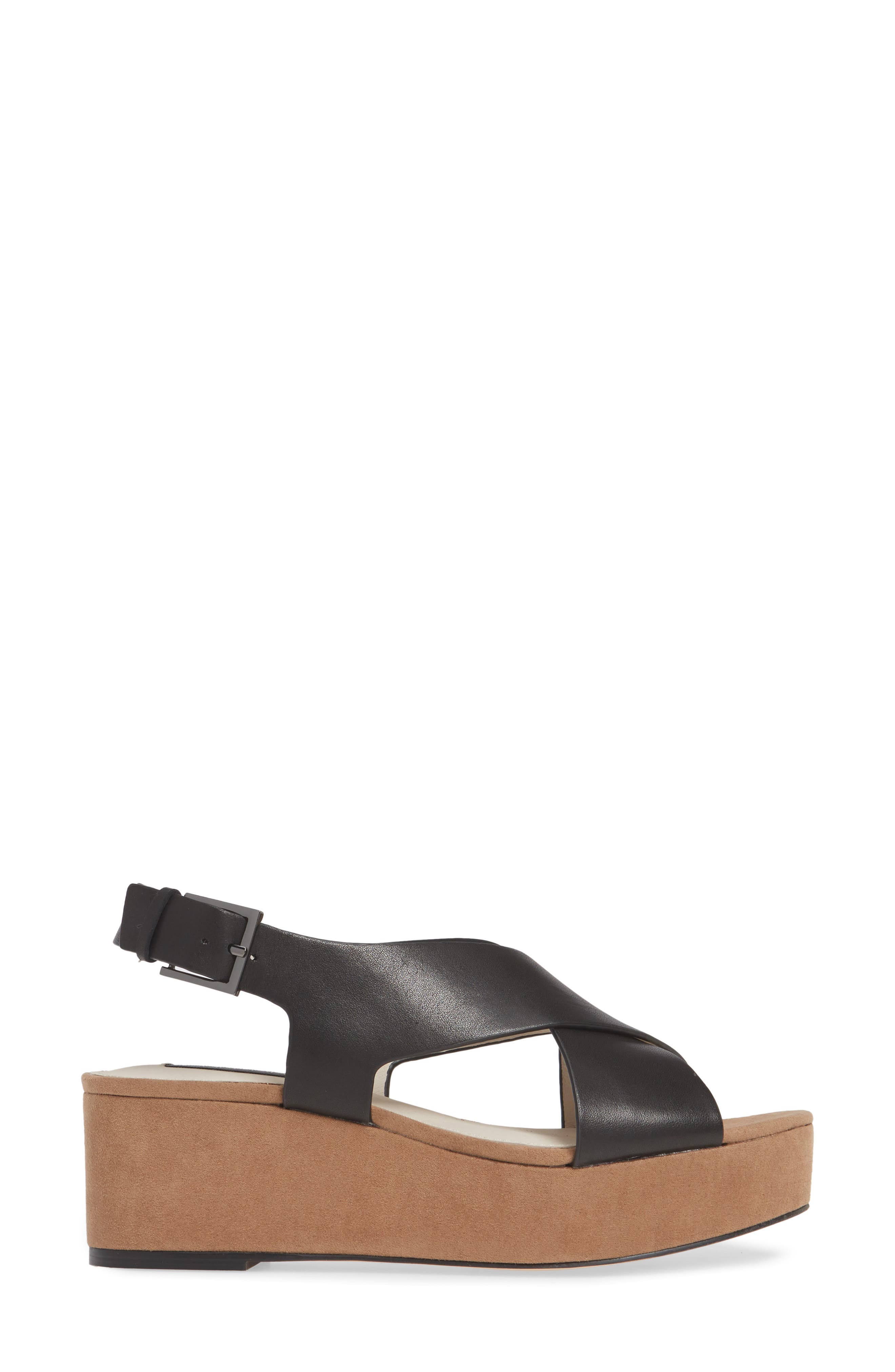 Sanctuary Cruise Platform Sandal, Alternate, color, 
