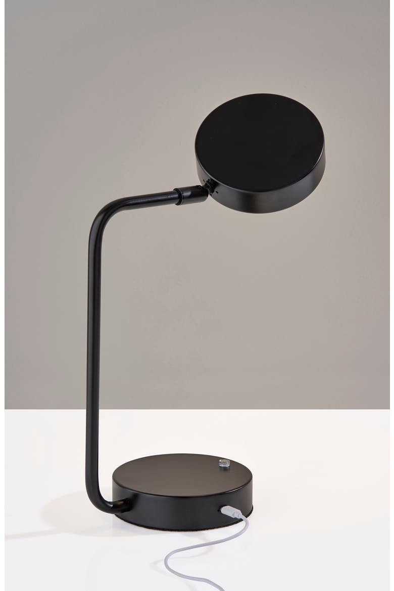 Amari Cordless LED Desk Lamp, Alternate, color, BLACK